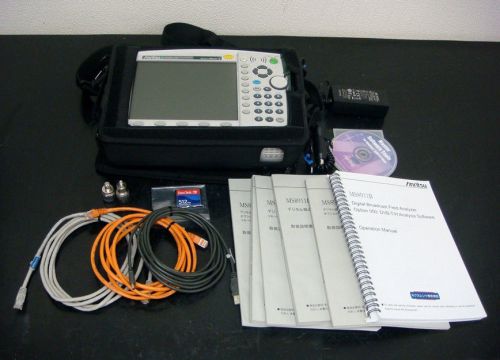 Anritsu ms8911b dvb isdb-t digital broadcast field analyzer for sale