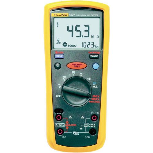 Fluke 1577 insulation multimeter, 500 to 1000vdc, us authorized distributor/ new for sale