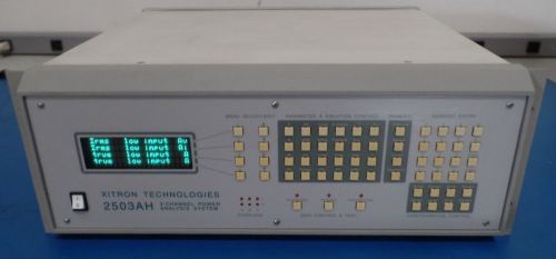 Xitron 2503ah-1ch high performance power analysis system for sale