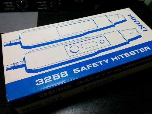 Hioki 3258 safety hitester non-metallic contact 600v ac voltage meter for sale