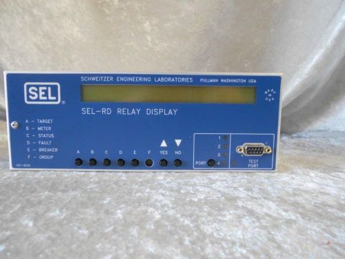 Schweitzer Engineering SEL-RD Relay Display RD0000 Power Supply +5 VDC New