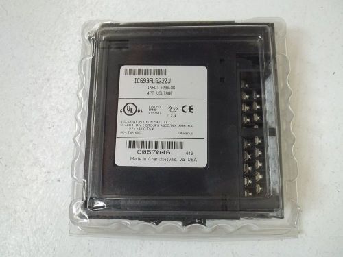 GE FANUC IC693ALG220J INPUT ANALOG 4PT VOLTAGE *NEW IN A BOX*