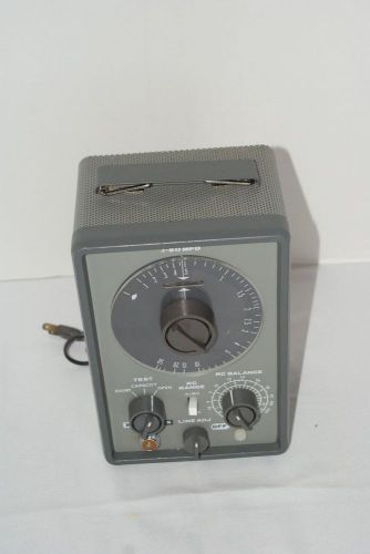 Vintage eico 955 in line capacitor checker nr start at $5 for sale