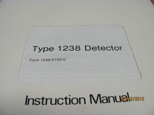 GENERAL RADIO TYPE 1238: Detector- Instruction Manual