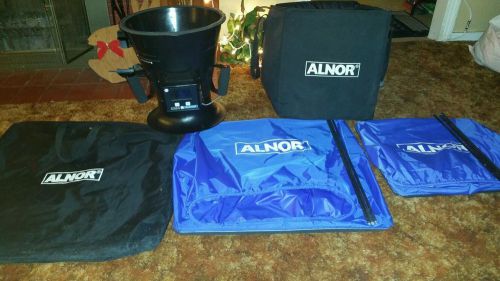 Alnor Loflo Balometer 6200 Black with Blue Flow Hood
