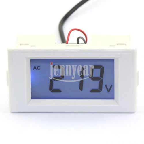 Voltmeter 80-500V LCD Measure AC Digital Voltage Panel Meter Display Volt Gauge