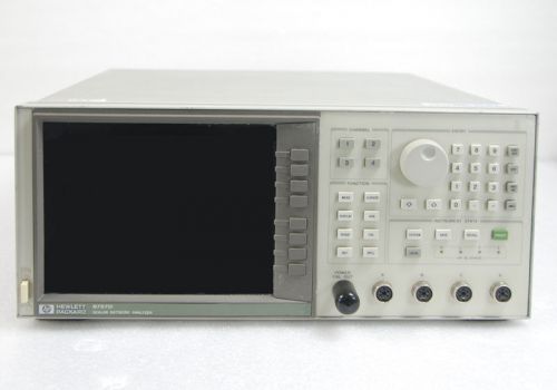 Hp 8757d/opt 001 002 scalar network analyzer for sale