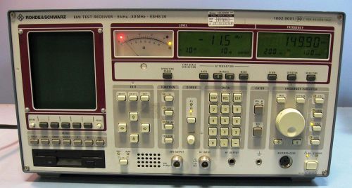 Rohde &amp; Schwarz 9 KHz - 30 MHz  EMI Test Receiver ESHS30 R&amp;S ESHS 30