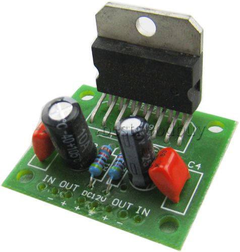 Dual-channel 15W +15 W TDA7297 amplifier board amp borad DC 6V-18V power supply