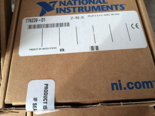 National Instruments  776239-01 SSR-IDC5 Input Module, 32VDC Made in USA  New