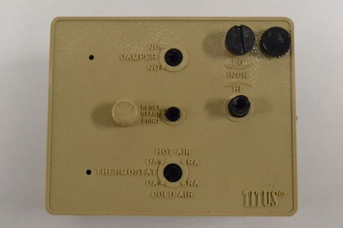 Titus csc-3004-03 pqcv thermostat vav systems volume controller b291733 for sale