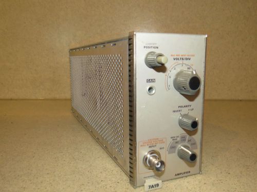 Tektronix 7a19  amplifier plug in (tp3) for sale