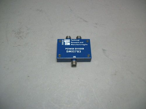 Technical research dms2783 power divider for sale