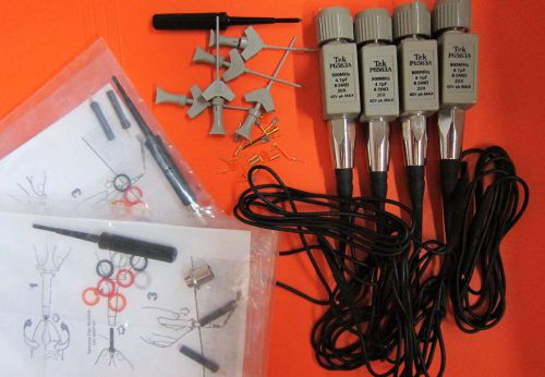 Tektronix P6563A 500MHz SMD Probes + Accessory Qty: 4