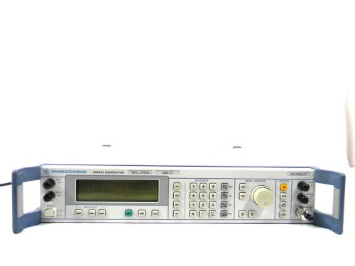 Rohde &amp; Schwarz SMR27 27 GHz Microwave Signal Generator - 30 Day Warranty