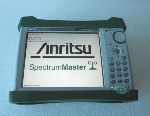 Anritsu MS2711E 3 GHz portable spectrum analyzer CALIBRATED