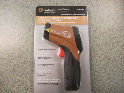 Southwire 31030S Infrared Thermometer 1000 Degrees F W/ Dual Lasers