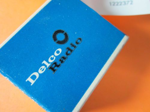 VINTAGE TRANSISTOR DELCO RADIO DS46 RECEIVER TV HAM RADIO  BIN#D6