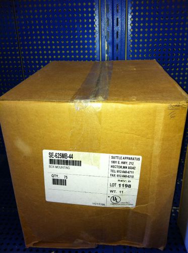 Suttle surface mount box se-625mb-44   qty 75 for sale