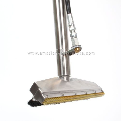 Hard Surface Scrubber Squeegee Wand USA PMF Swivel from Scrub to Pick-up