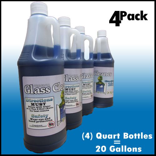 Commercial glass cleaner    20gallons, dilutes to 200gallons finished product for sale