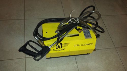 Maxi-vac js400 commercial heavy duty a/c coil cleaning system for sale