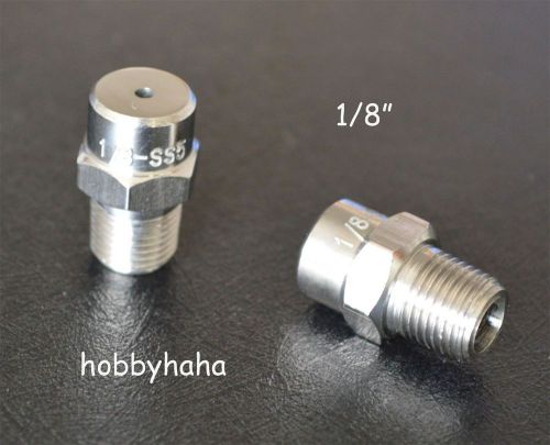 2pcs 1/8&#034; bspt  Stainless steel Cone Spray Nozzle