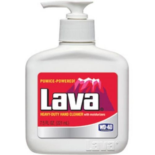 7.5 oz Lava Liquid Hand Soap Pumice Powered Grease Dirt Grime Cleaner 12 bottles