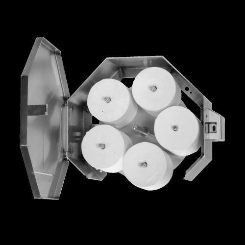 Super capacity 5 roll toilet paper holder (lifetime warranty) for sale