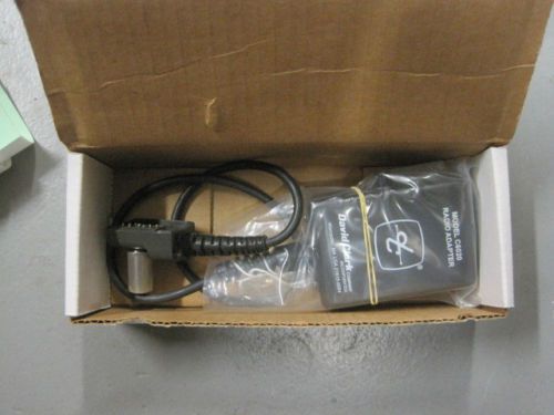 David Clark Portable Radio Headset Adapter Model C6020 P/N 40417G-11 NIB