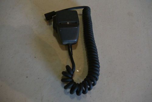 General Electric Speaker Mic Mobile Base Microphone Vintage Classic Police 4113