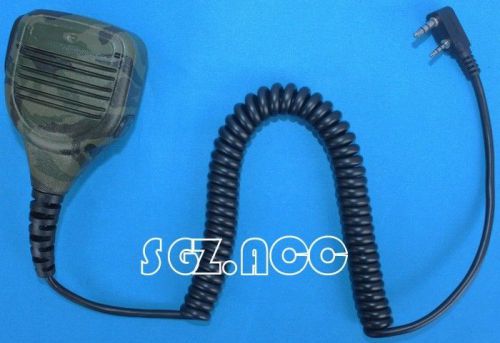 Camouflage handheld speaker mic 2 pin for kenwood kg-669e kg-3000 -us stock for sale