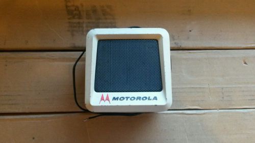 Motorola vintage external two way radio speaker