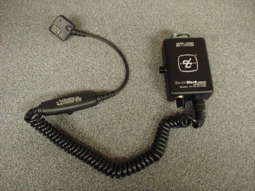 David clark headset belt station c3023 - unknown cable for sale