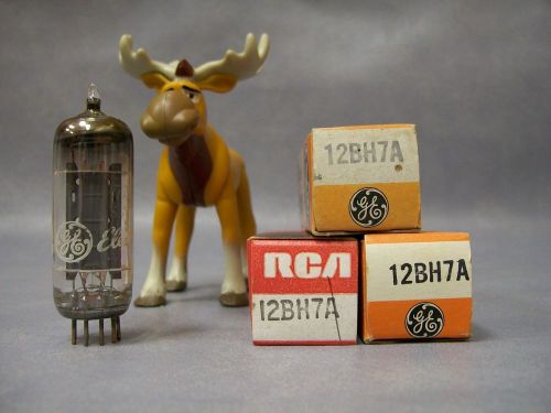 12bh7a vacuum tubes  lot of 3  ge / rca for sale