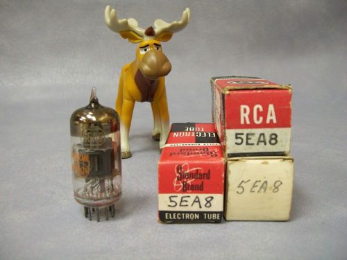 5EA8 Vacuum Tubes  Lot of 3  RCA / Standard