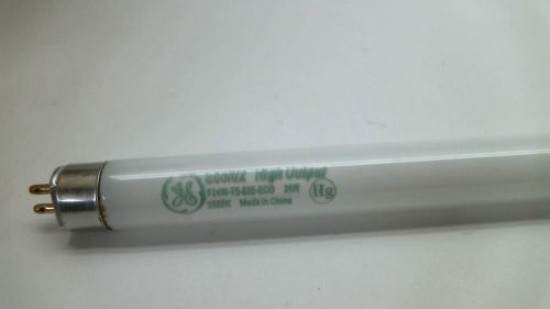 General electric 46700 24w starcoat t5 fluorescent tubes lot of 4 for sale