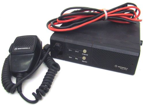 Motorola Radius M120 VHF 146-174 40watt 2ch Mobile radio M43GMC20A2AA w/Mic