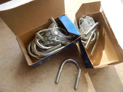 &#034;Chicago&#034; # 012 U Bolts w/o plates for 1&#034; pipe lot of 15 pcs.