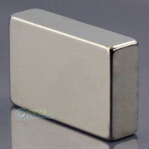 N50 Strong Big Strip Block Cuboid Rare Earth Neodymium Magnet 60mm x 40mm x 5mm
