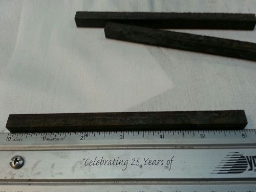 Alnico 3/8&#034; Square  x 6&#034; long as cast Finnish good for school science projects
