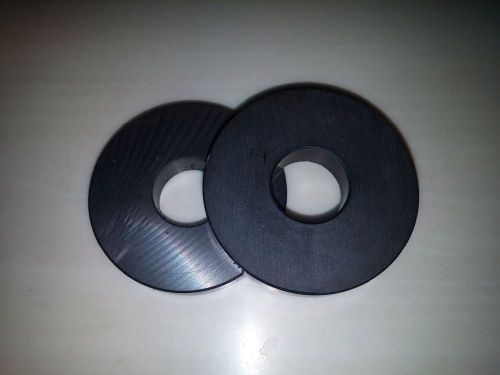 2 Pack Industrial 2&#034; Super Strong Round Magnets