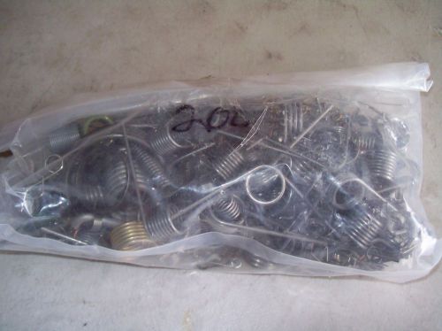 Torsion spring lot t7 light to heavy duty   200 pcs. mixed for sale