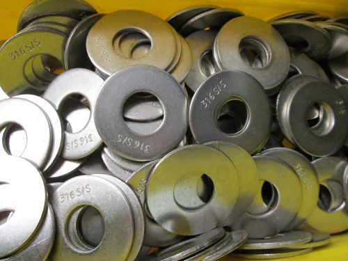3/4&#034; 316ss stainless steel flat washers lot 25 for sale