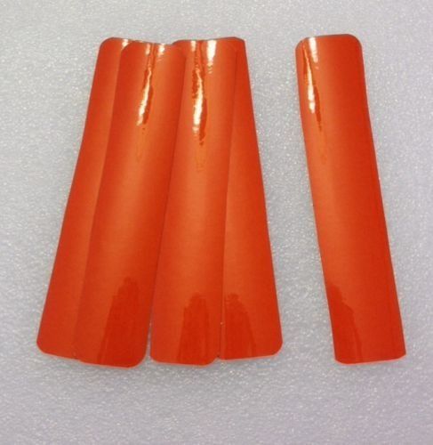 Orange Reflective Firefighter Helmet Stripes.