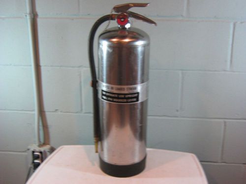 Amerex FM Fire Extinguisher Water Can Stainless Firetruck Trussville AL Usable