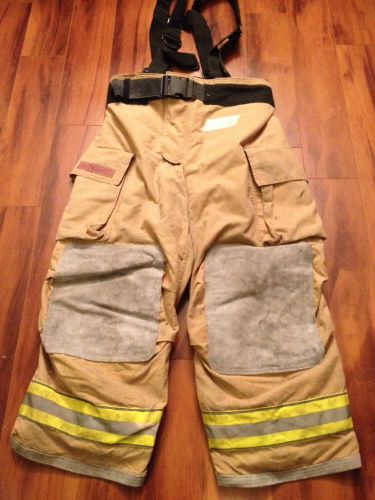 Firefighter pbi bunker/turn out gear globe g xtreme used 40w x 28l 2005 suspend for sale