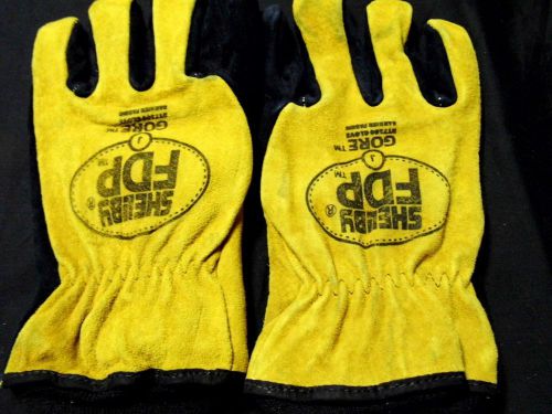 Nwt shelby firewall fdp pigskin gore firefighter gloves sz j (jumbo) $78 retail for sale