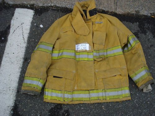 44x32 Jacket Coat Firefighter Bunker Fire Gear GLOBE GX-7...03/02...J330