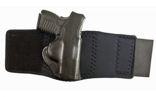 Desantis 014 Die Hard Ankle Holster Left Hand BlackXDS 45 Leather 014PDY1Z0